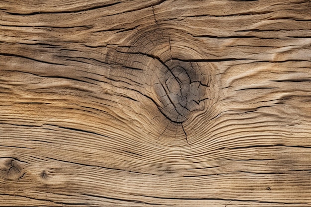 Charakterystyczna teksturowana drewniana deska na białym drewnianym tle