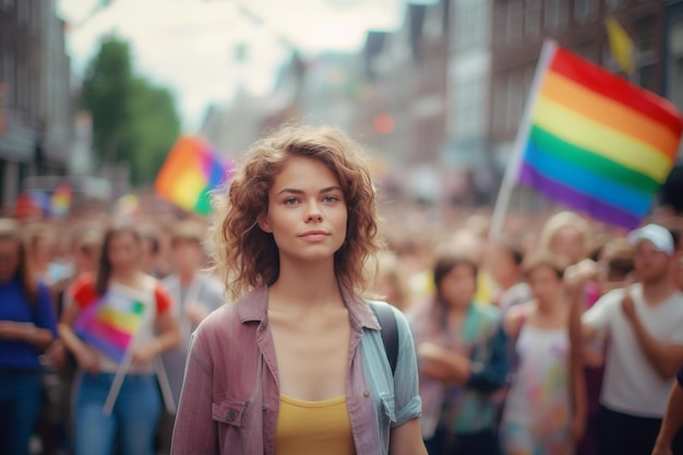 Charyzmatyczni przyjaciele na Paradzie Dumy LGBTQ w Amsterdamie Amsterdam Pride Celebration