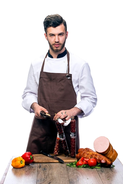 Chef z salami