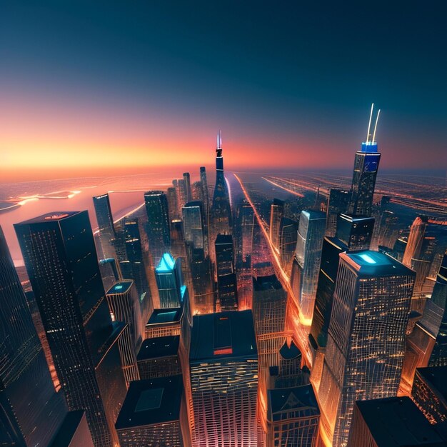 chicago skyline