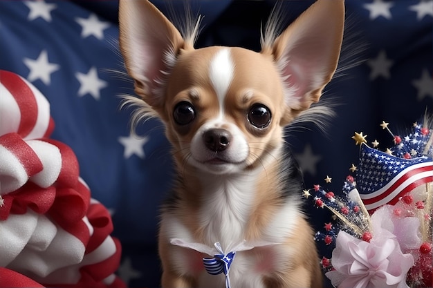 Chihuahua ma generatywną sztuczną inteligencję czwartego lipca