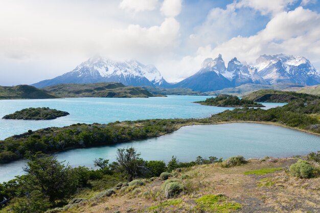 Chilijski krajobraz Patagonii, Park Narodowy Torres del Paine