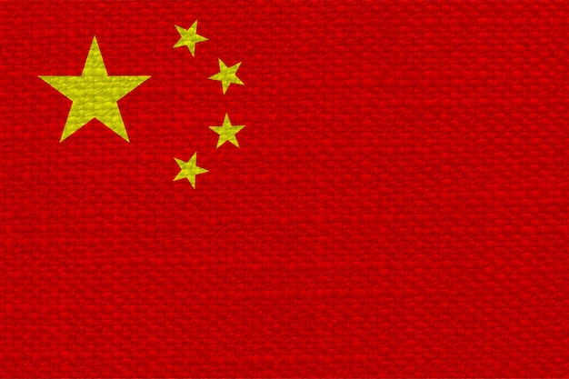 Chińska flaga Chin