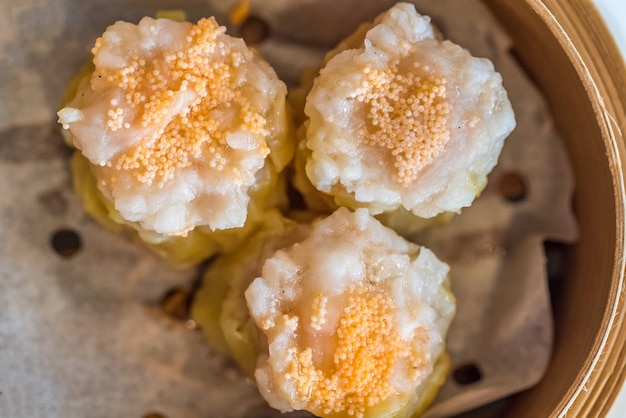 Chiński dim sum Shumai