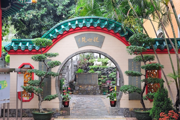 chiński ogród