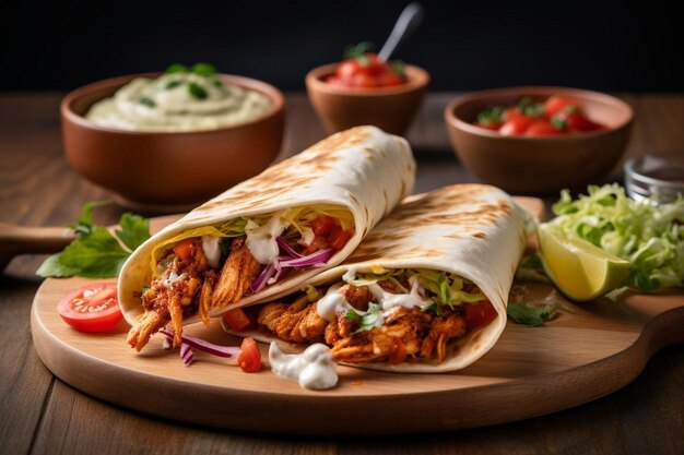 Chipotle Pulled Chicken Taco