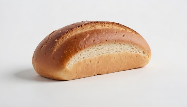 chleb izolowany na białym tle