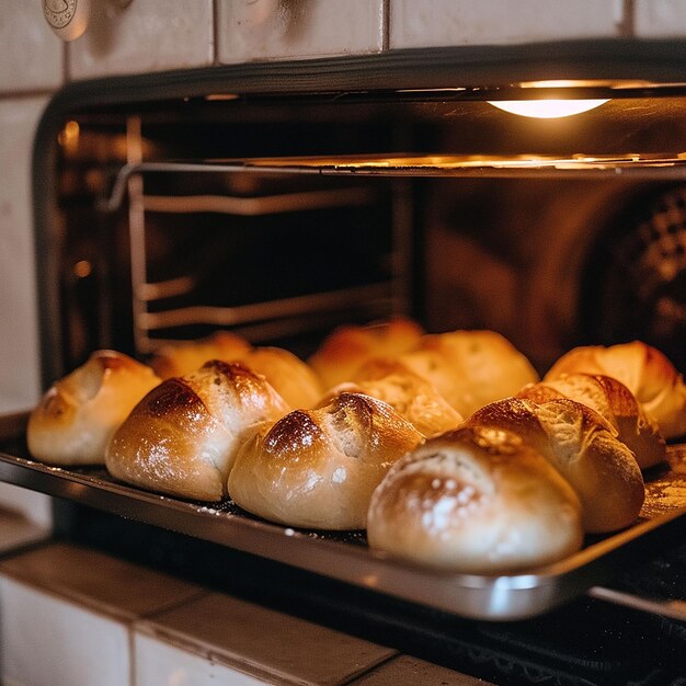 Chleb pieczony w piekarniku