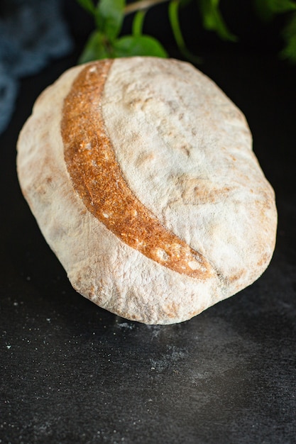 Chleb żytni Drożdże Lub Zakwas Domowe Wypieki Naturalne Organiczne Piekarnie Gotowanie