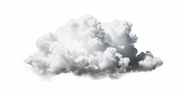 Chmury na tle w kształcie płótna Generatywna sztuczna inteligencja