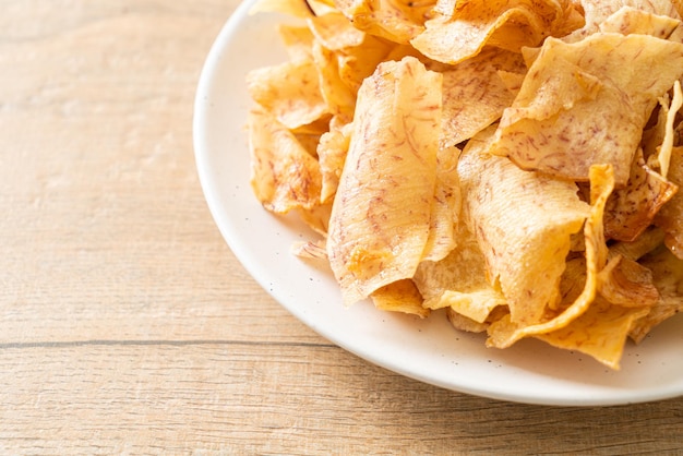 Chrupiąca przekąska Sweet Taro Chips