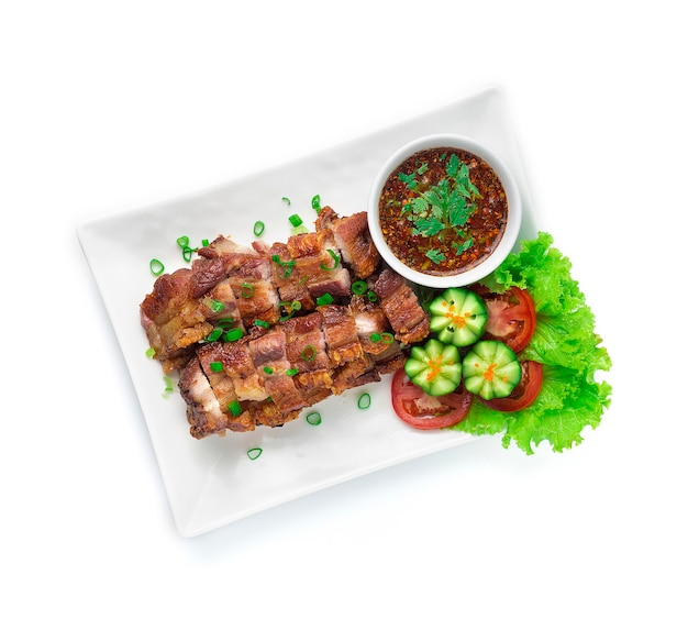 Chrupiący Kotlet Wieprzowy z Pieczonego Brzucha