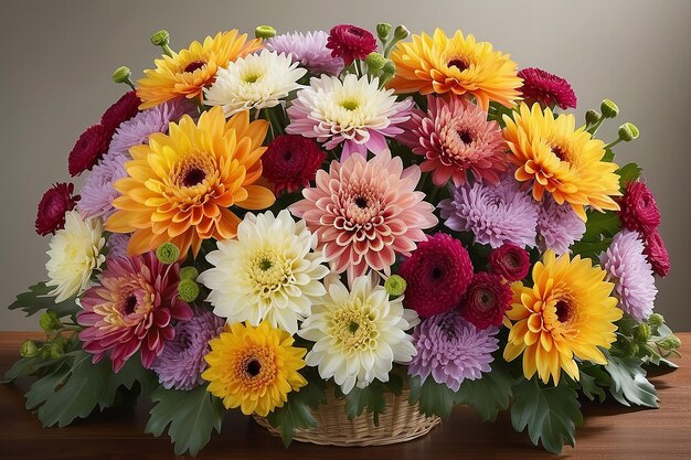 Chrysanthemum Bouquet Brilliance (kwiat chryzantemy)