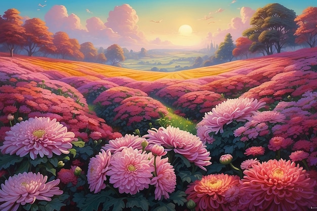 Chrysanthemum Dreamscape