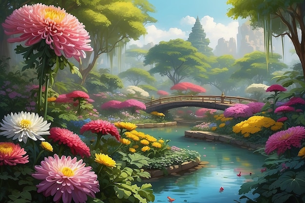 Chrysanthemum Oasis