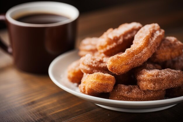 Zdjęcie churro wonderland słodka ucieczka