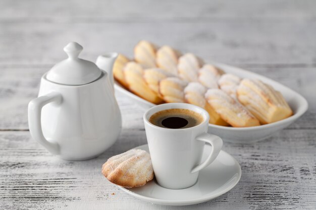 Ciasteczka I Kawa Madeleines