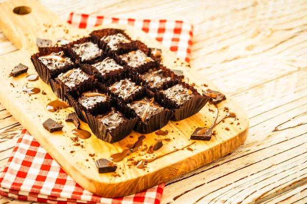 Ciasto czekoladowe brownie