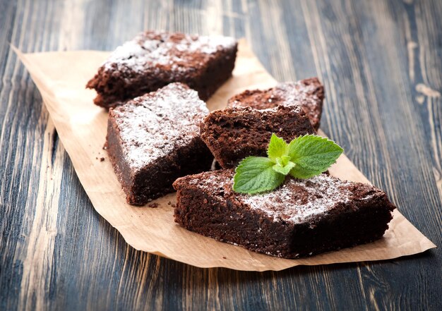 Ciasto czekoladowe brownie