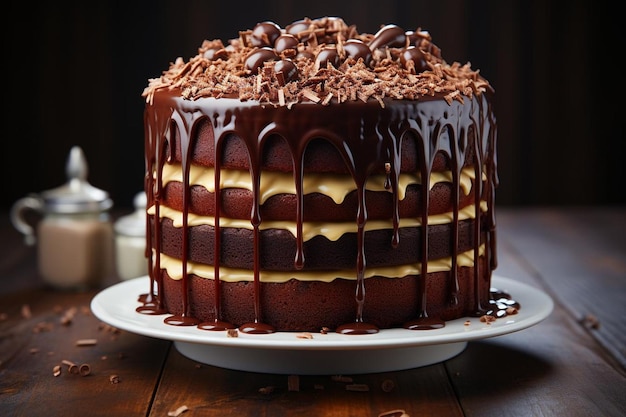 Ciasto czekoladowe na urodziny 377jpg