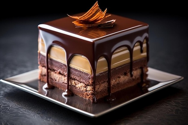 Ciasto czekoladowe ze słowem czekolada
