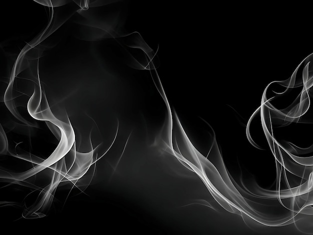 Ciemna abstrakcyjna tapeta, tło, tekstura dymu