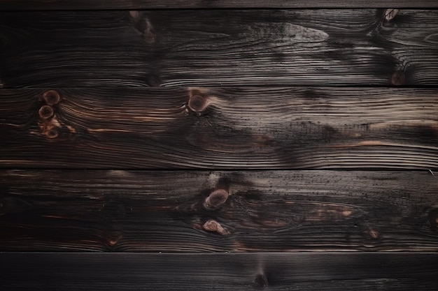 Ciemna drewniana tekstura Ai Stare deski