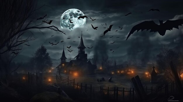 Ciemna noc Halloween