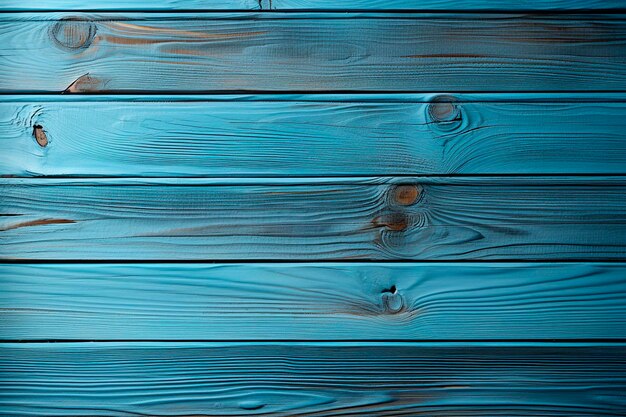 Ciemne drewniane tło z niebieskimi deskami