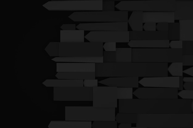 Ciemne monochromatyczne tło o minimalnej geometrii