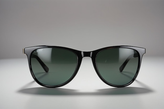 Ciemne okulary przeciwsłoneczne unisex izolowane