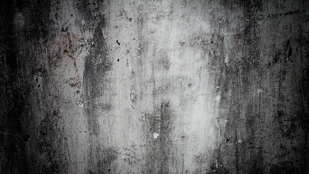 Ciemne straszne tło Ciemne czarne betonowe ściany straszne halloweenowe tło tekstury cementu