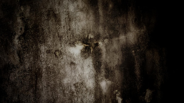 Ciemne straszne tło Ciemne czarne betonowe ściany straszne halloweenowe tło tekstury cementu