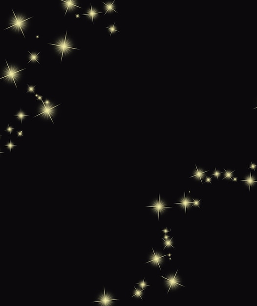 Zdjęcie ciemne tło z gwiazdami