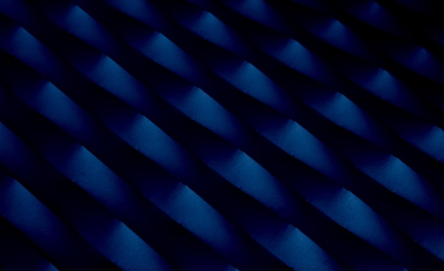 Ciemno-niebieski abstrakcyjny 3d geometryczny projekt tła