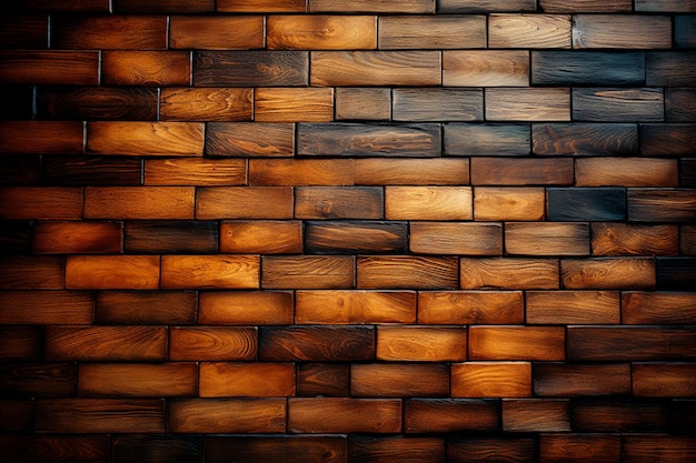 ciemnobrązowa drewniana ściana z teksturą