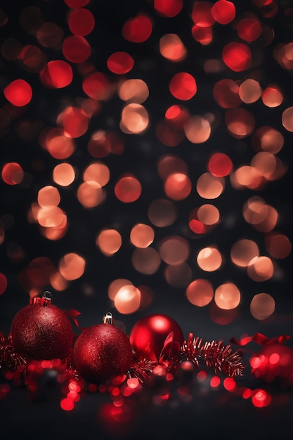 Ciemnoczerwone świąteczne Tapety Xmas