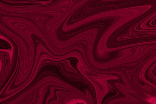 Ciemnoczerwony kolor streszczenie płynna tekstura i wzór na tle marmuru