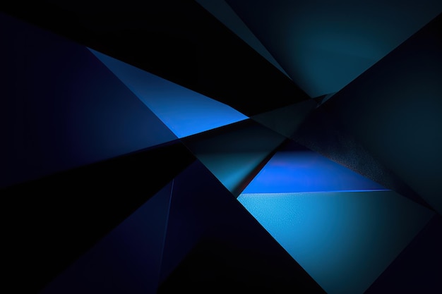 Ciemnoniebieskie geometryczne kształty nowoczesne tło dla projektu Nowoczesny futurystyczny baner internetowy