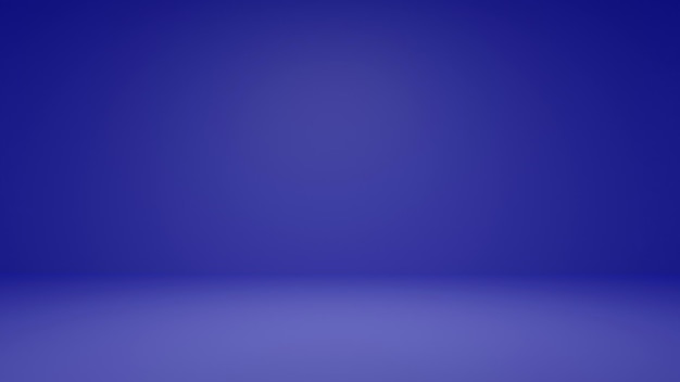 Ciemny barwinek niebieski fotografia studio tło dla produktów. renderowanie 3d