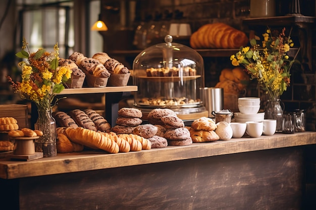 Ciepła paleta Artisanal Coffee Haven zachwyca w kawiarni