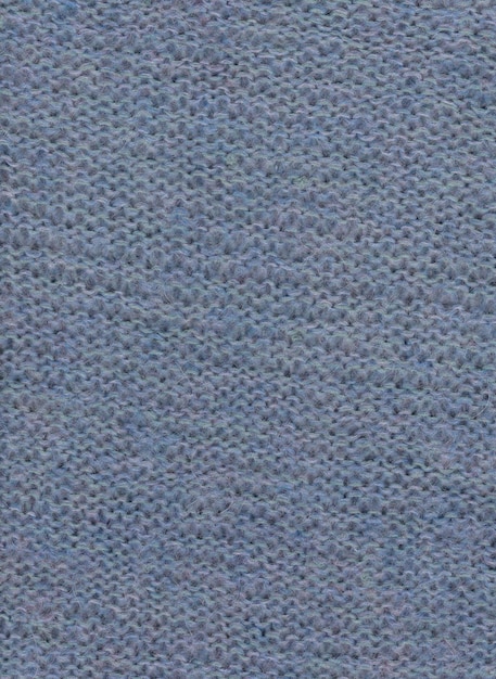 Ciepły szary niebieski ręcznie robiony sweter