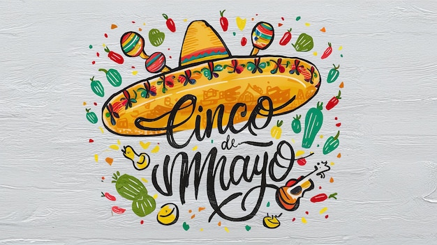 Zdjęcie cinco de mayo - święto federalne w meksyku.