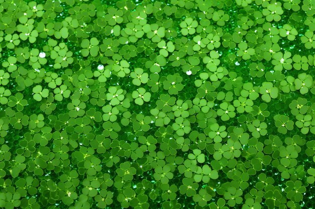 Zdjęcie clover confetti shamrock zdjęcie