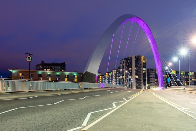 Clyde Arc Bridge Glasgow