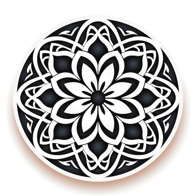 Zdjęcie cnc laser cut gothic rose window frame okrągła ramka zainspirowana gotyckim tatuażem