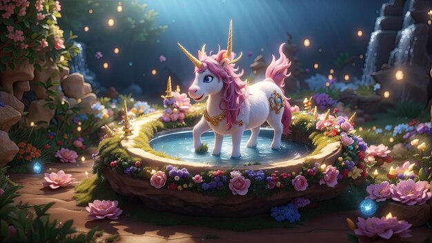 Zdjęcie co powiesz na po prostu sparkling horns a whimsical unicorn's tale