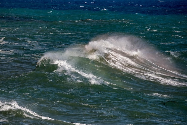 Coastal Sea Storm nawałnica duża fala