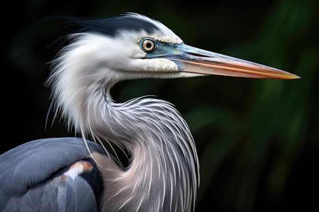 Cocoi heron Ardea cocoi w przyrodzie