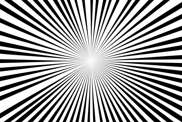Zdjęcie comic sunburst tło ray stripe tekstura sztuka dynamiczna linia ruchu tapeta